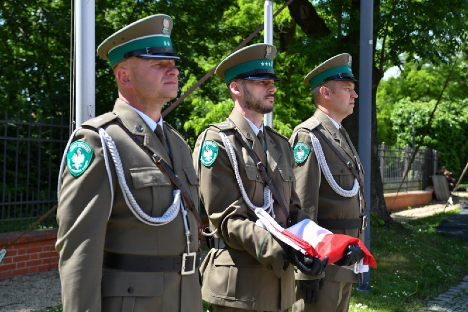 Zdjęcie w galerii na portalu naszraciborz.pl: Obchody 33. rocznicy powstania Straży Granicznej w ŚlOSG na bis! wiadomości z regionu