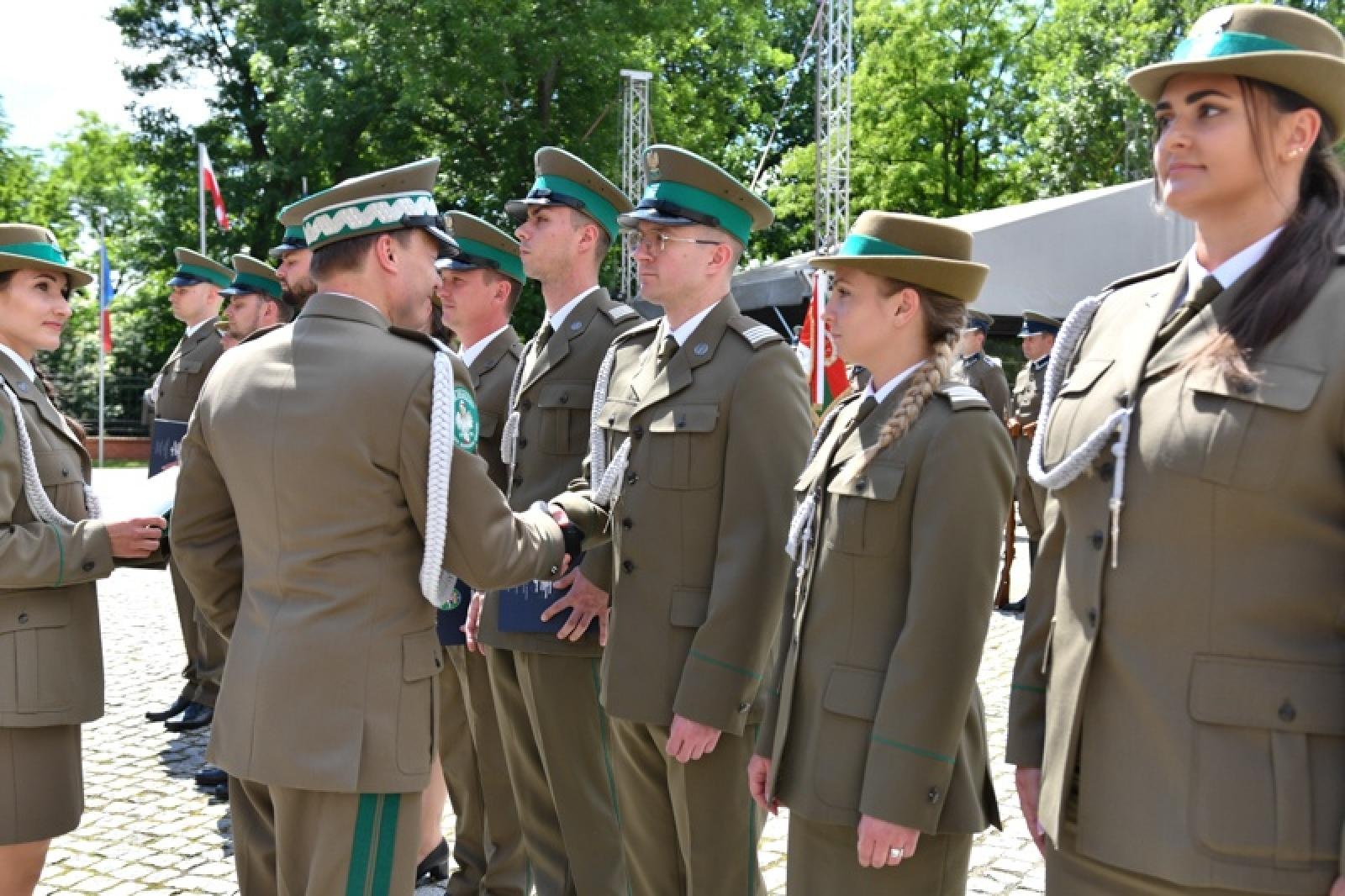 Zdjęcie w galerii na portalu naszraciborz.pl: Obchody 33. rocznicy powstania Straży Granicznej w ŚlOSG na bis! wiadomości z regionu
