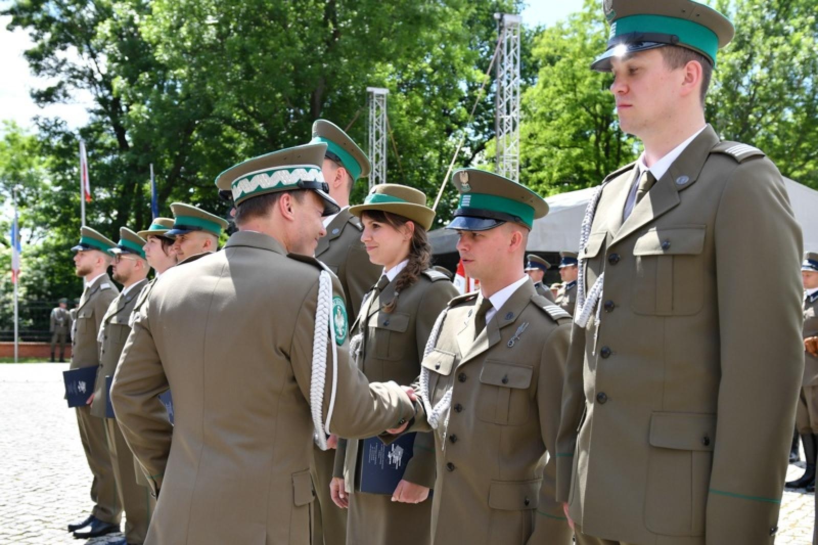Zdjęcie w galerii na portalu naszraciborz.pl: Obchody 33. rocznicy powstania Straży Granicznej w ŚlOSG na bis! wiadomości z regionu
