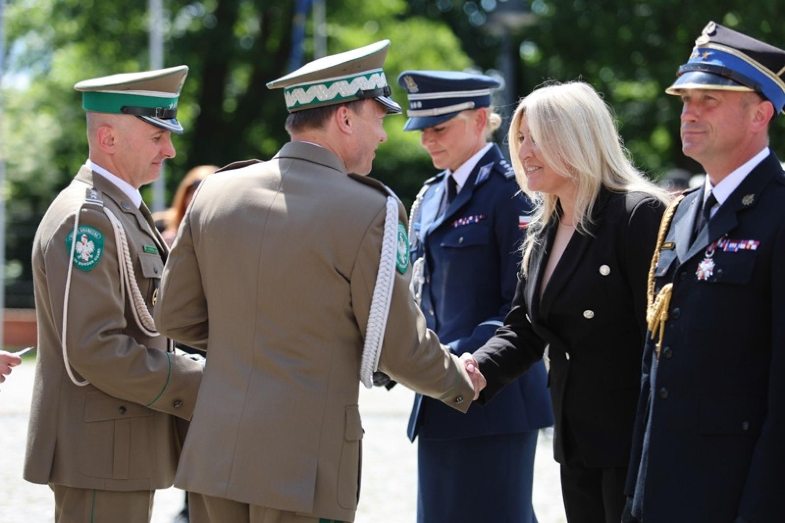 Zdjęcie w galerii na portalu naszraciborz.pl: Obchody 33. rocznicy powstania Straży Granicznej w ŚlOSG na bis! wiadomości z regionu