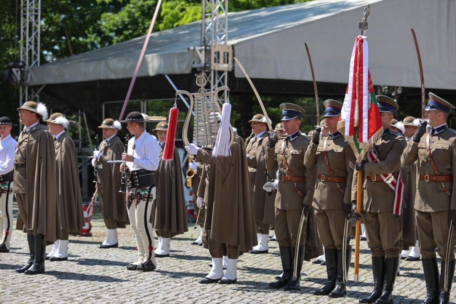 Zdjęcie w galerii na portalu naszraciborz.pl: Obchody 33. rocznicy powstania Straży Granicznej w ŚlOSG na bis! wiadomości z regionu