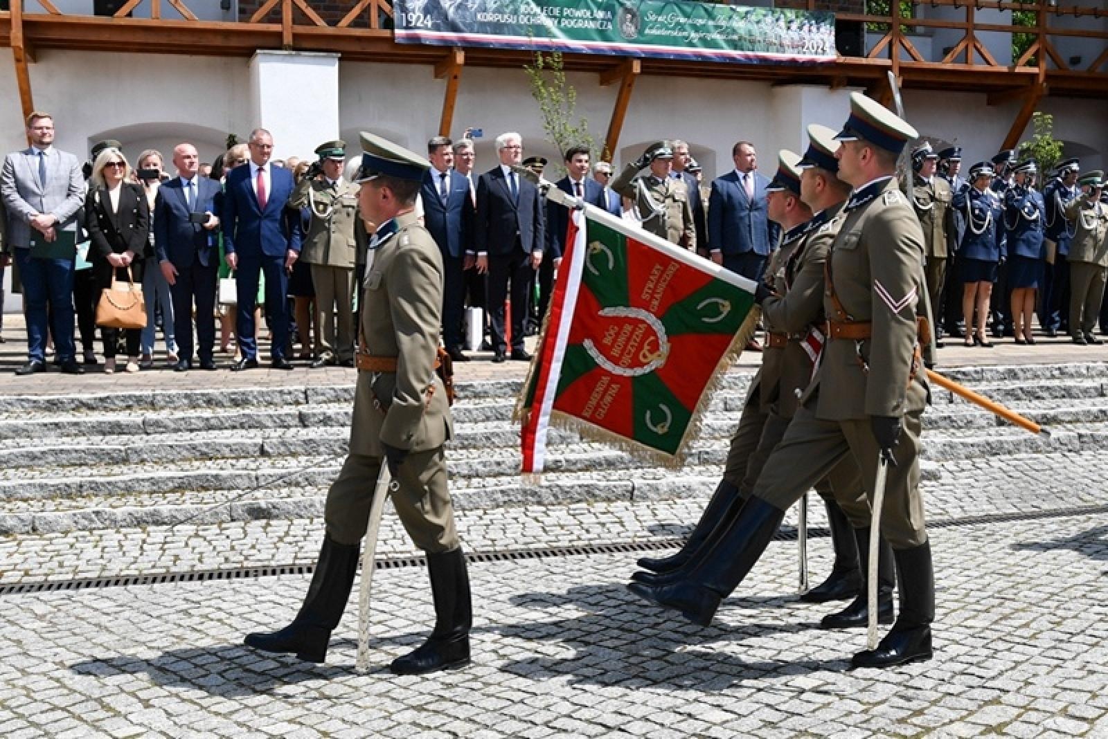 Zdjęcie w galerii na portalu naszraciborz.pl: Obchody 33. rocznicy powstania Straży Granicznej w ŚlOSG na bis! wiadomości z regionu
