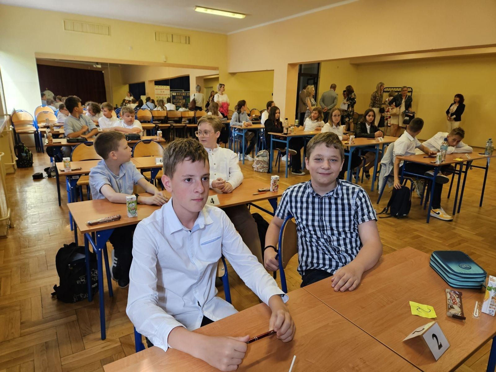 Zdjęcie w galerii na portalu naszraciborz.pl: Uczniowie szkół podstawowych sprawdzili swój zakres wiedzy z matematyki i przyrody wiadomości z regionu