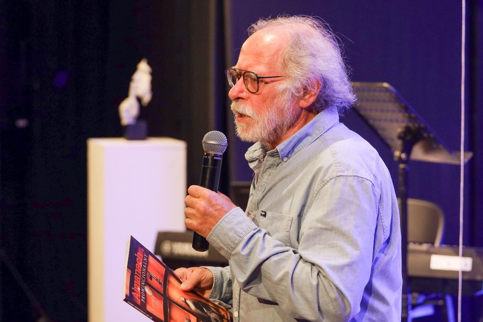 Zdjęcie w galerii na portalu naszraciborz.pl: Józef Maria Ruszar gościem Almanachu Prowincjonalnego wiadomości z regionu