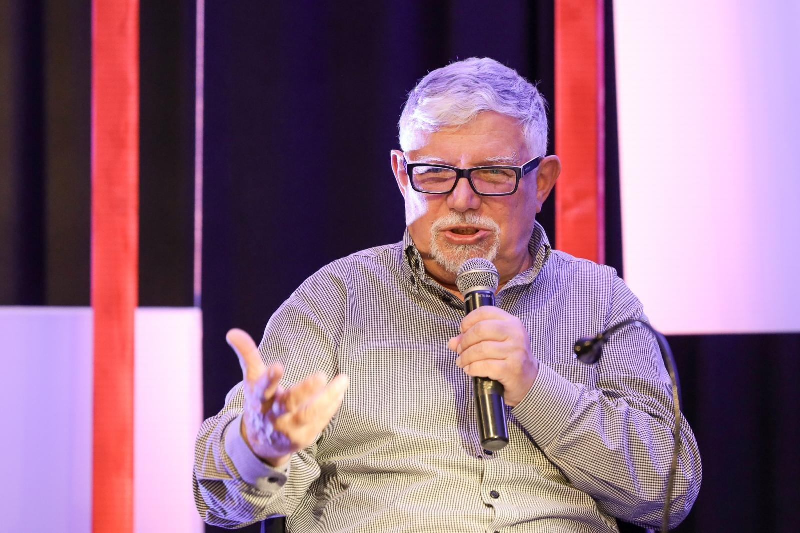 Zdjęcie w galerii na portalu naszraciborz.pl: Józef Maria Ruszar gościem Almanachu Prowincjonalnego wiadomości z regionu