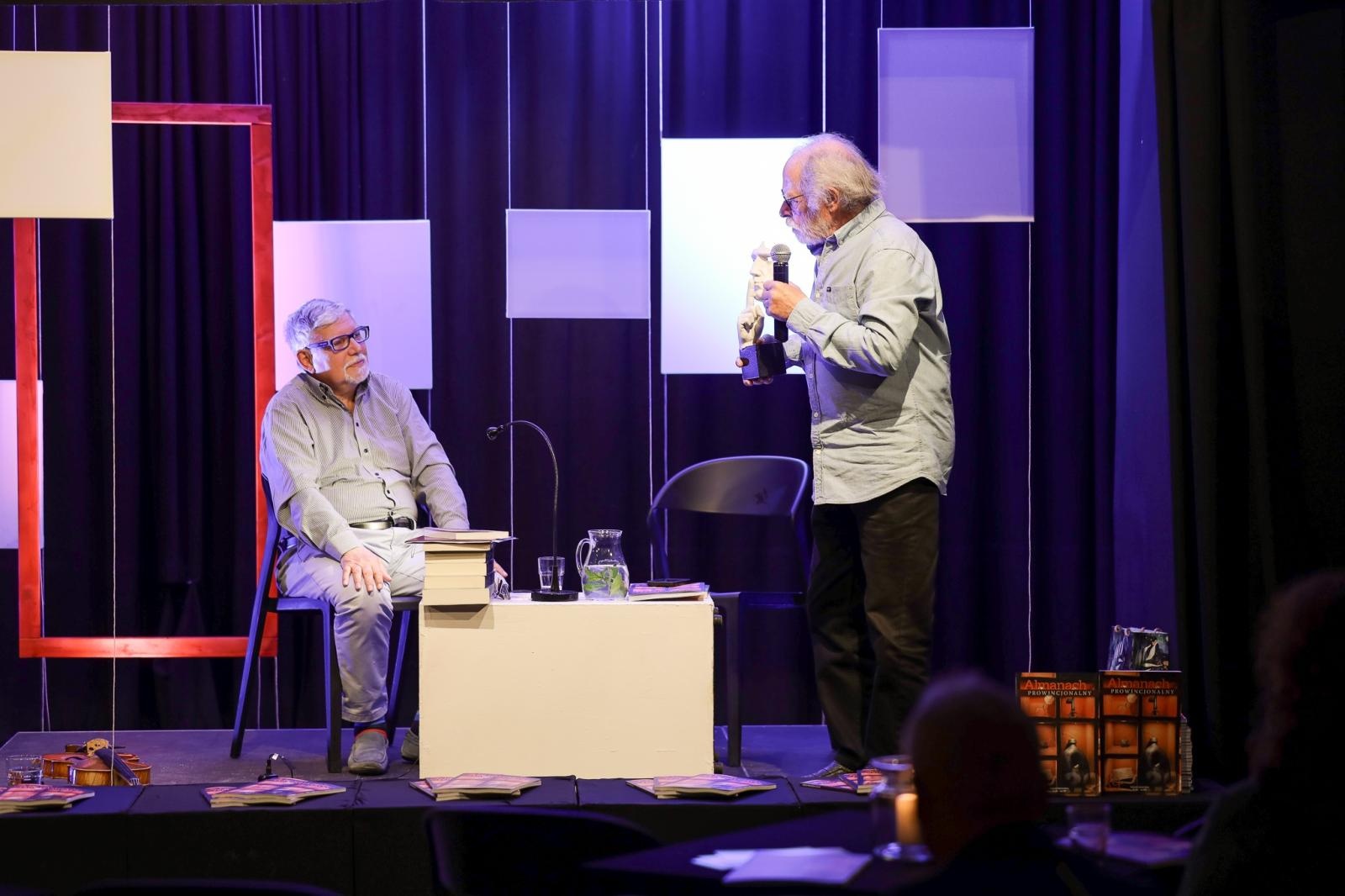 Zdjęcie w galerii na portalu naszraciborz.pl: Józef Maria Ruszar gościem Almanachu Prowincjonalnego wiadomości z regionu