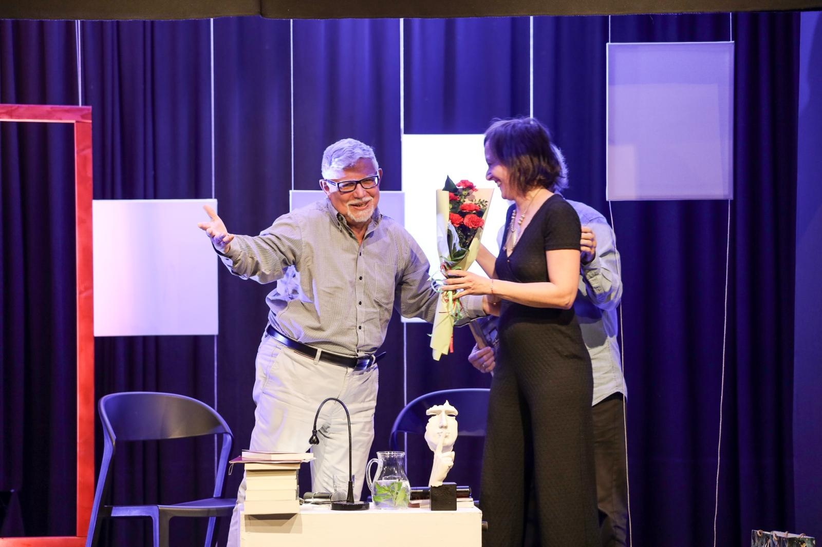 Zdjęcie w galerii na portalu naszraciborz.pl: Józef Maria Ruszar gościem Almanachu Prowincjonalnego wiadomości z regionu