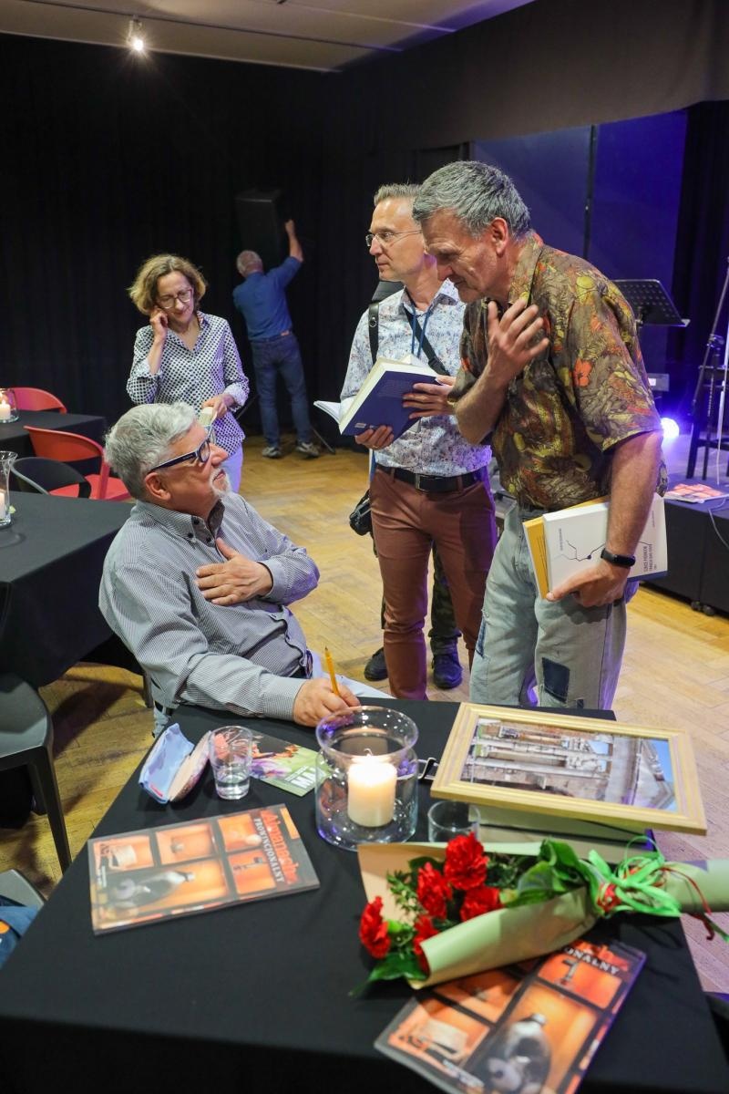 Zdjęcie w galerii na portalu naszraciborz.pl: Józef Maria Ruszar gościem Almanachu Prowincjonalnego wiadomości z regionu