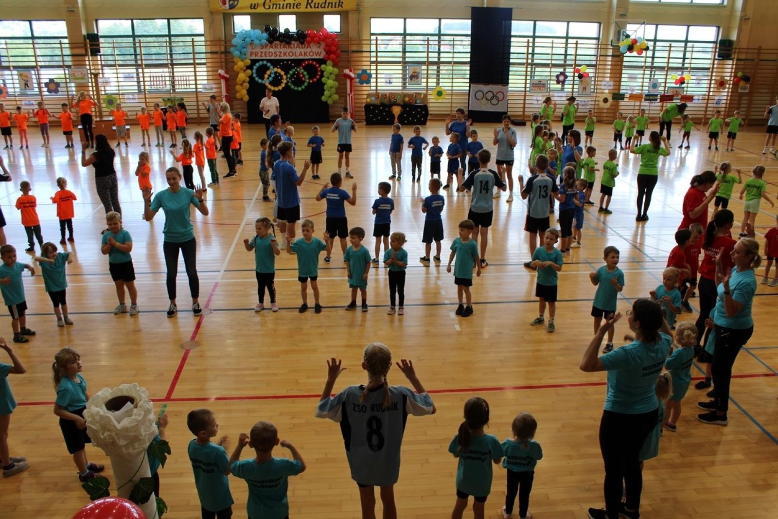 Zdjęcie w galerii na portalu naszraciborz.pl: Rudnicka Spartakiada Przedszkolaków 2024 wiadomości z regionu