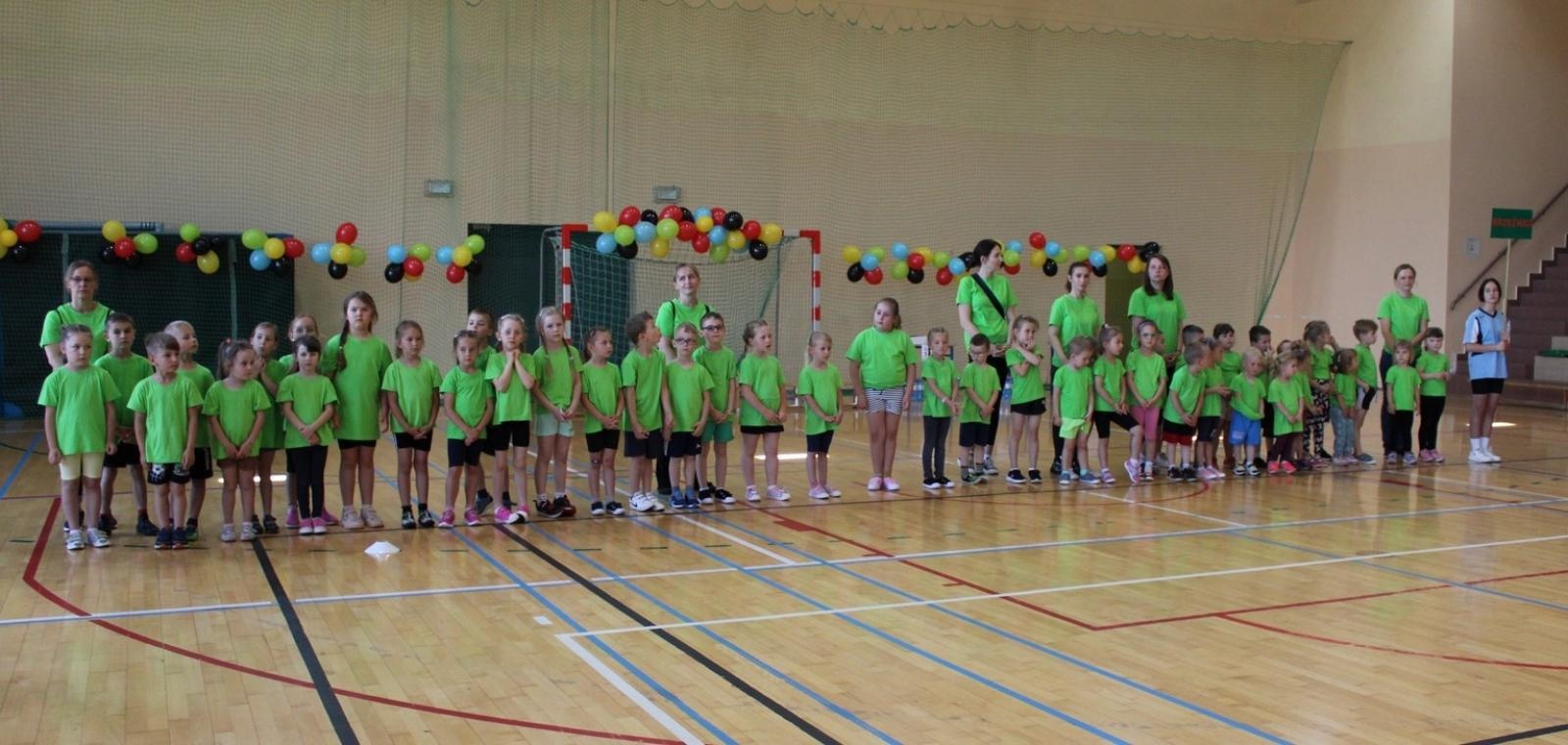 Zdjęcie w galerii na portalu naszraciborz.pl: Rudnicka Spartakiada Przedszkolaków 2024 wiadomości z regionu