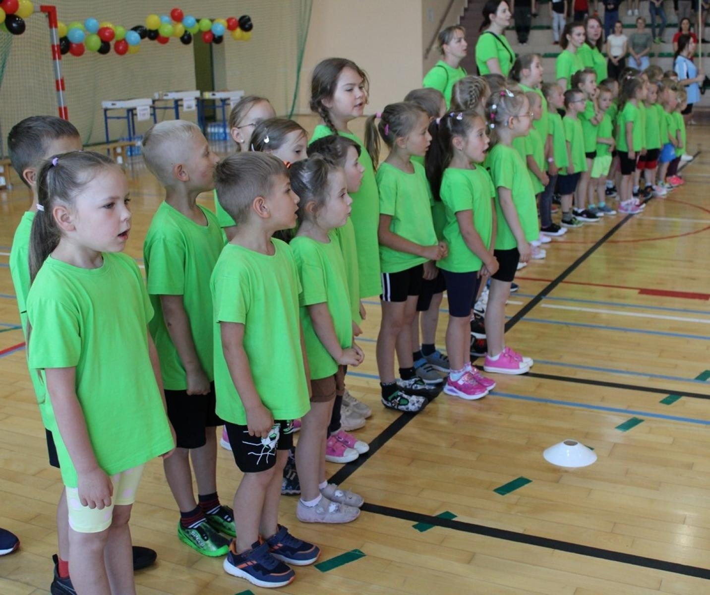 Zdjęcie w galerii na portalu naszraciborz.pl: Rudnicka Spartakiada Przedszkolaków 2024 wiadomości z regionu