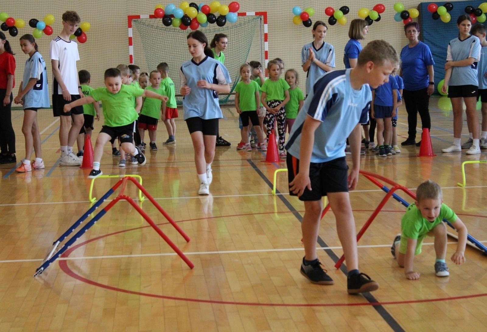 Zdjęcie w galerii na portalu naszraciborz.pl: Rudnicka Spartakiada Przedszkolaków 2024 wiadomości z regionu