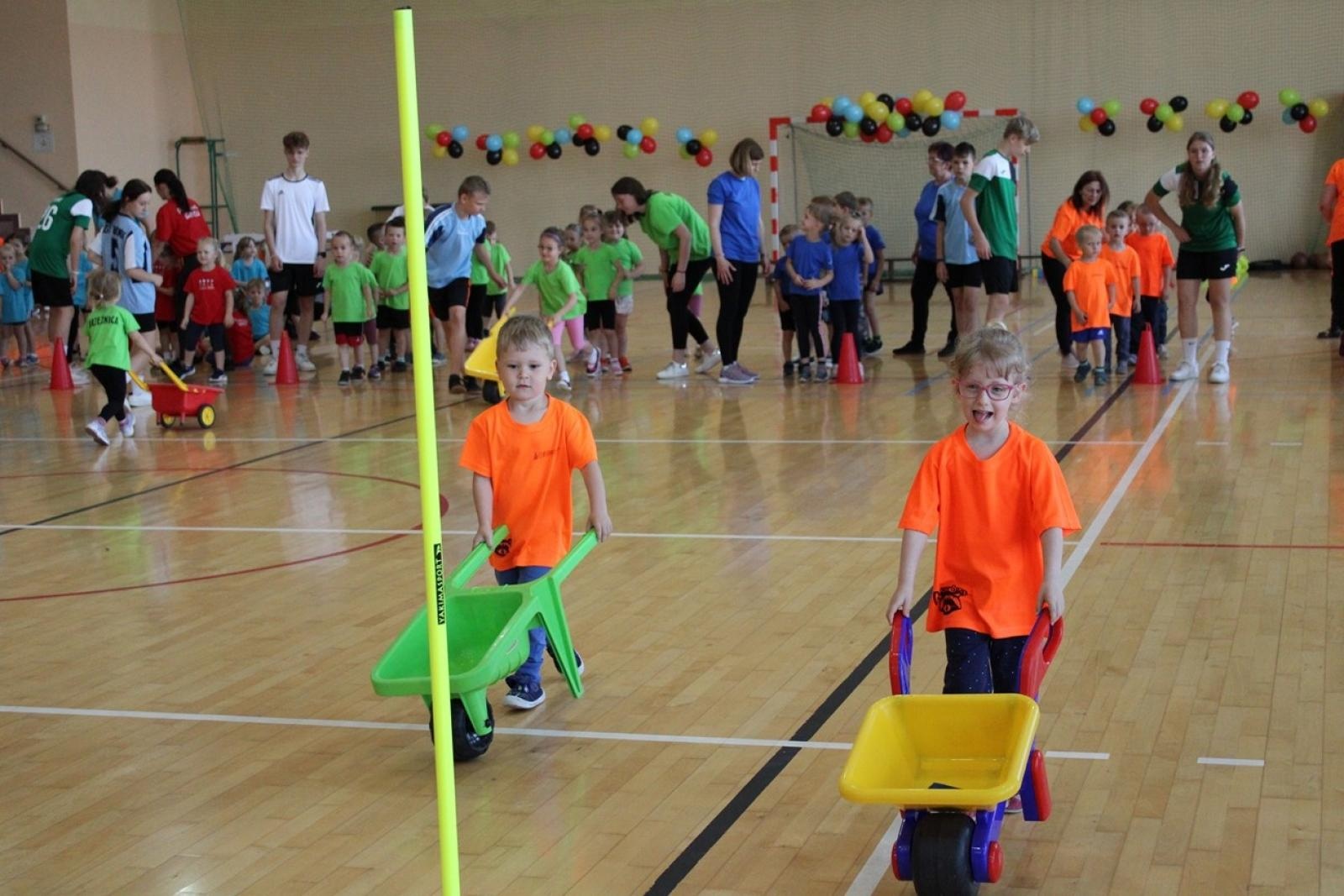 Zdjęcie w galerii na portalu naszraciborz.pl: Rudnicka Spartakiada Przedszkolaków 2024 wiadomości z regionu