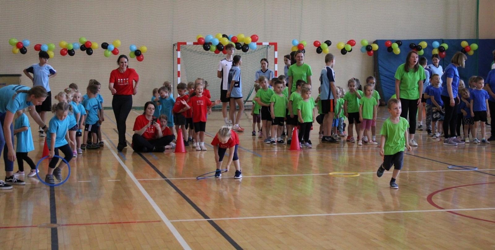 Zdjęcie w galerii na portalu naszraciborz.pl: Rudnicka Spartakiada Przedszkolaków 2024 wiadomości z regionu