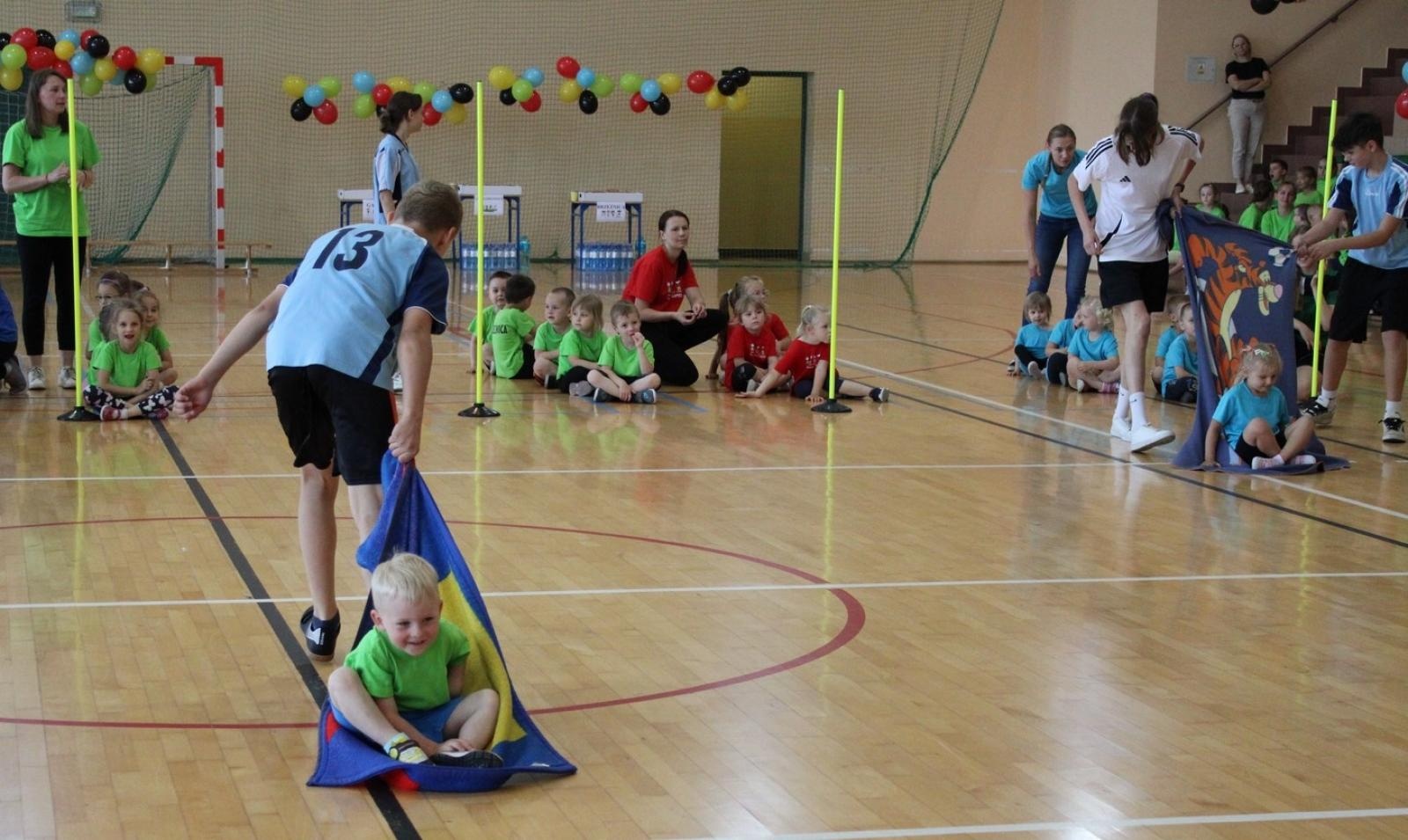 Zdjęcie w galerii na portalu naszraciborz.pl: Rudnicka Spartakiada Przedszkolaków 2024 wiadomości z regionu