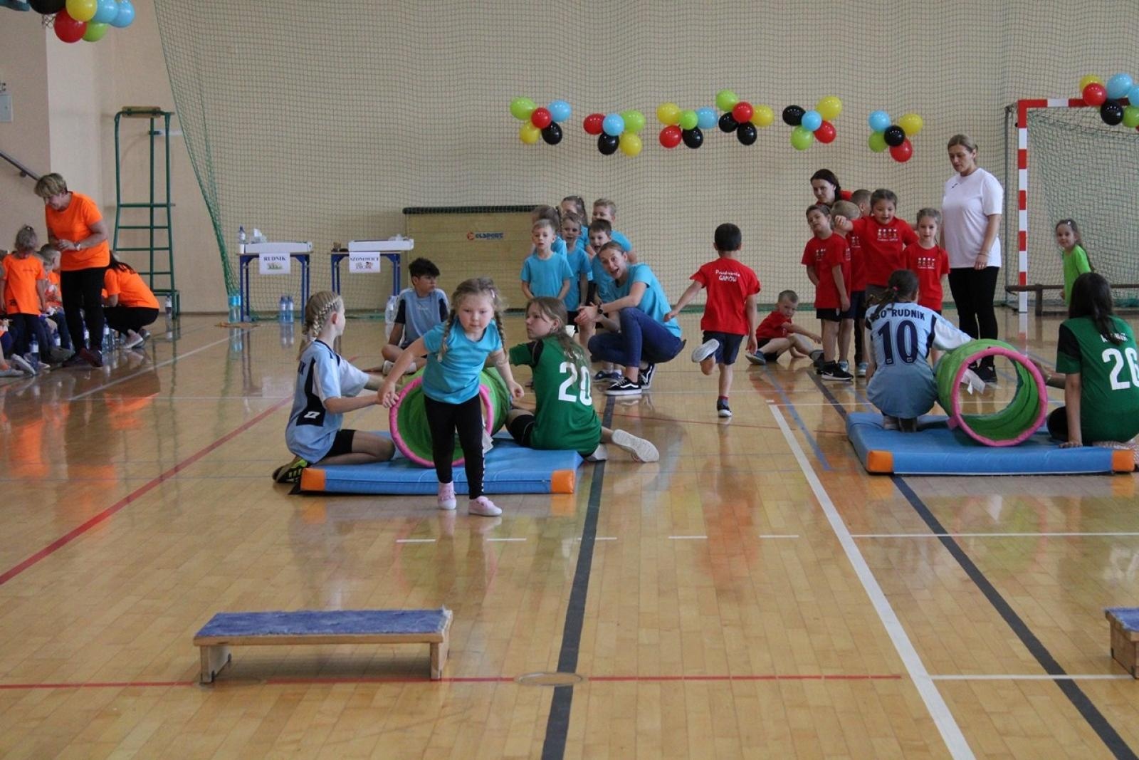Zdjęcie w galerii na portalu naszraciborz.pl: Rudnicka Spartakiada Przedszkolaków 2024 wiadomości z regionu