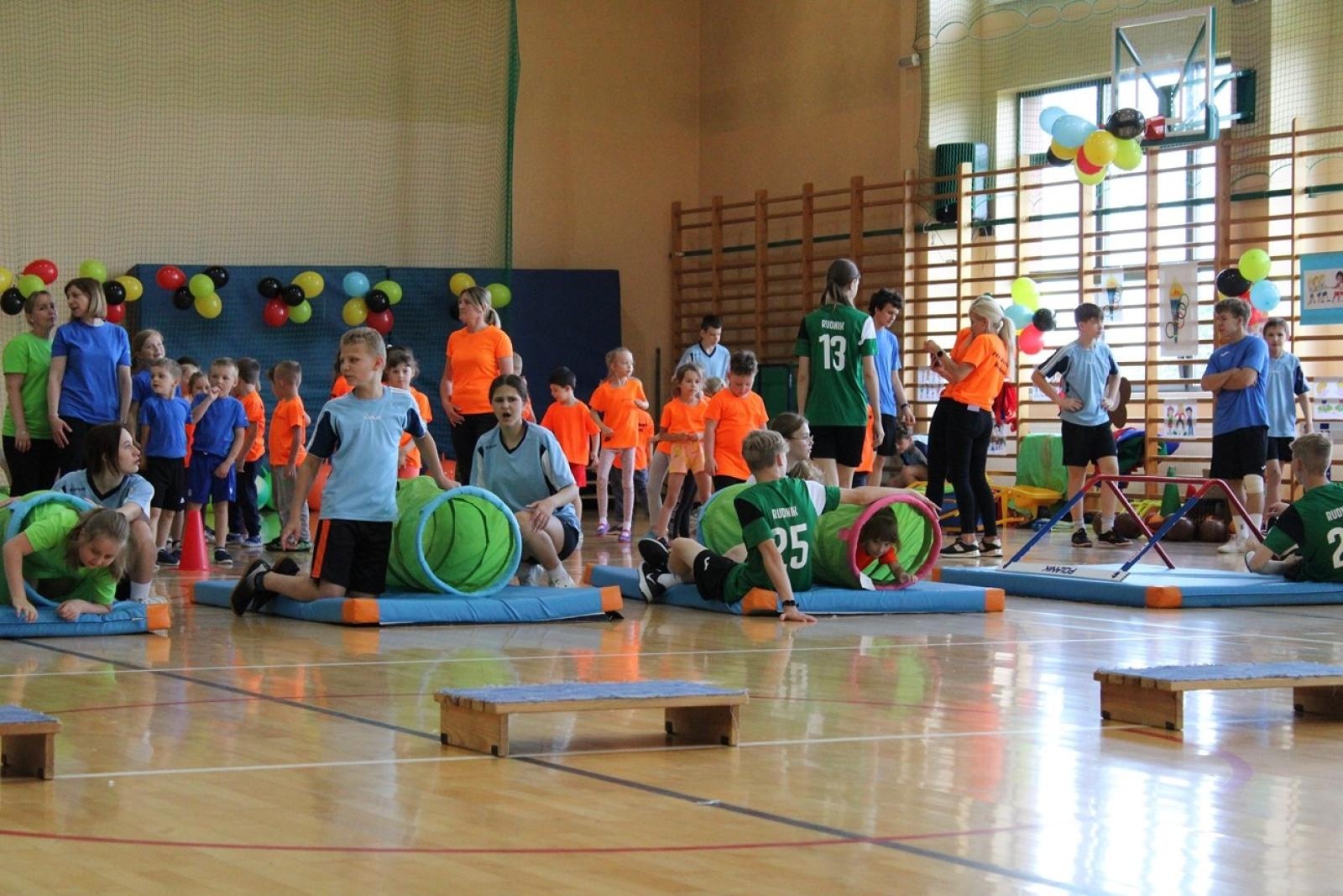 Zdjęcie w galerii na portalu naszraciborz.pl: Rudnicka Spartakiada Przedszkolaków 2024 wiadomości z regionu