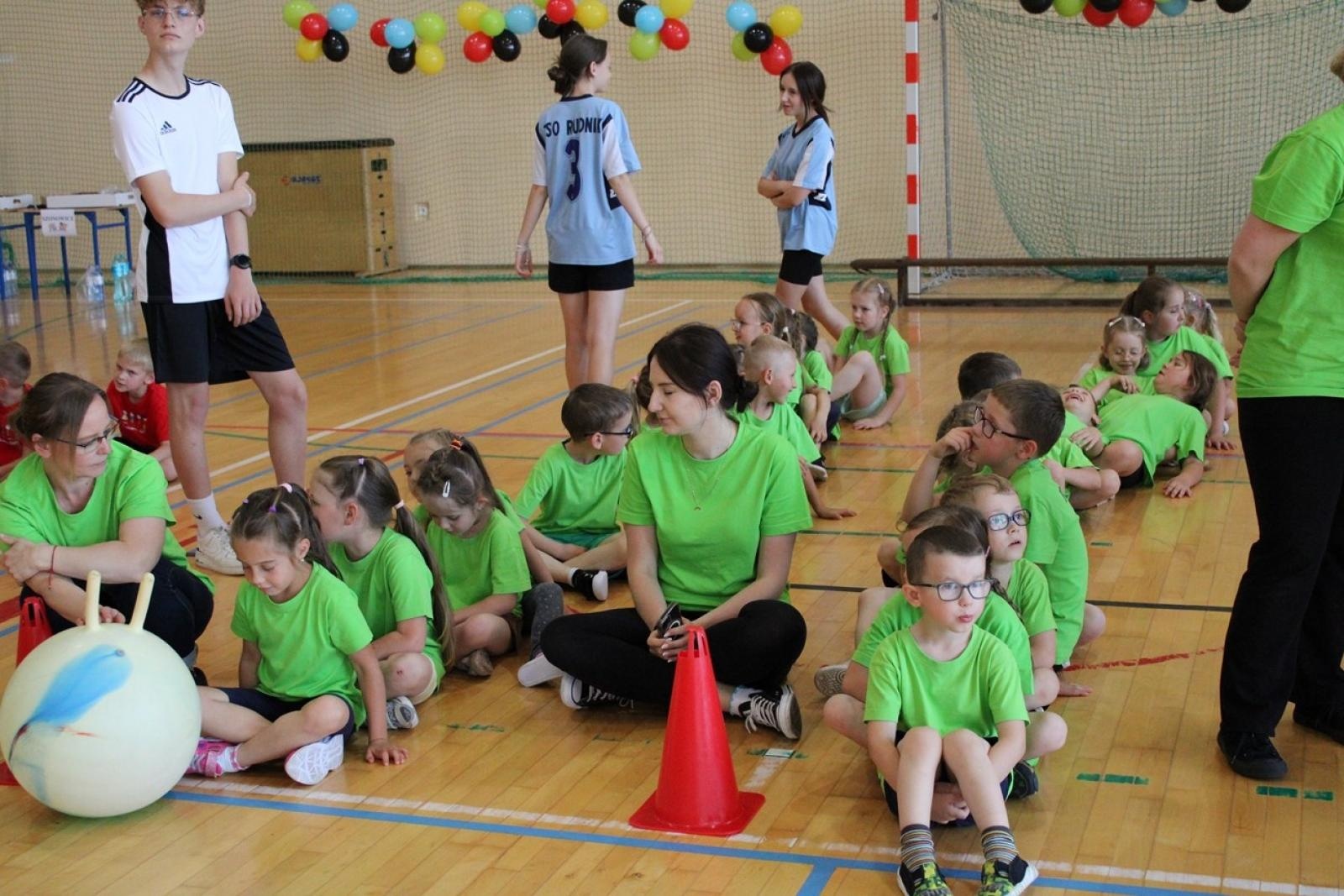 Zdjęcie w galerii na portalu naszraciborz.pl: Rudnicka Spartakiada Przedszkolaków 2024 wiadomości z regionu