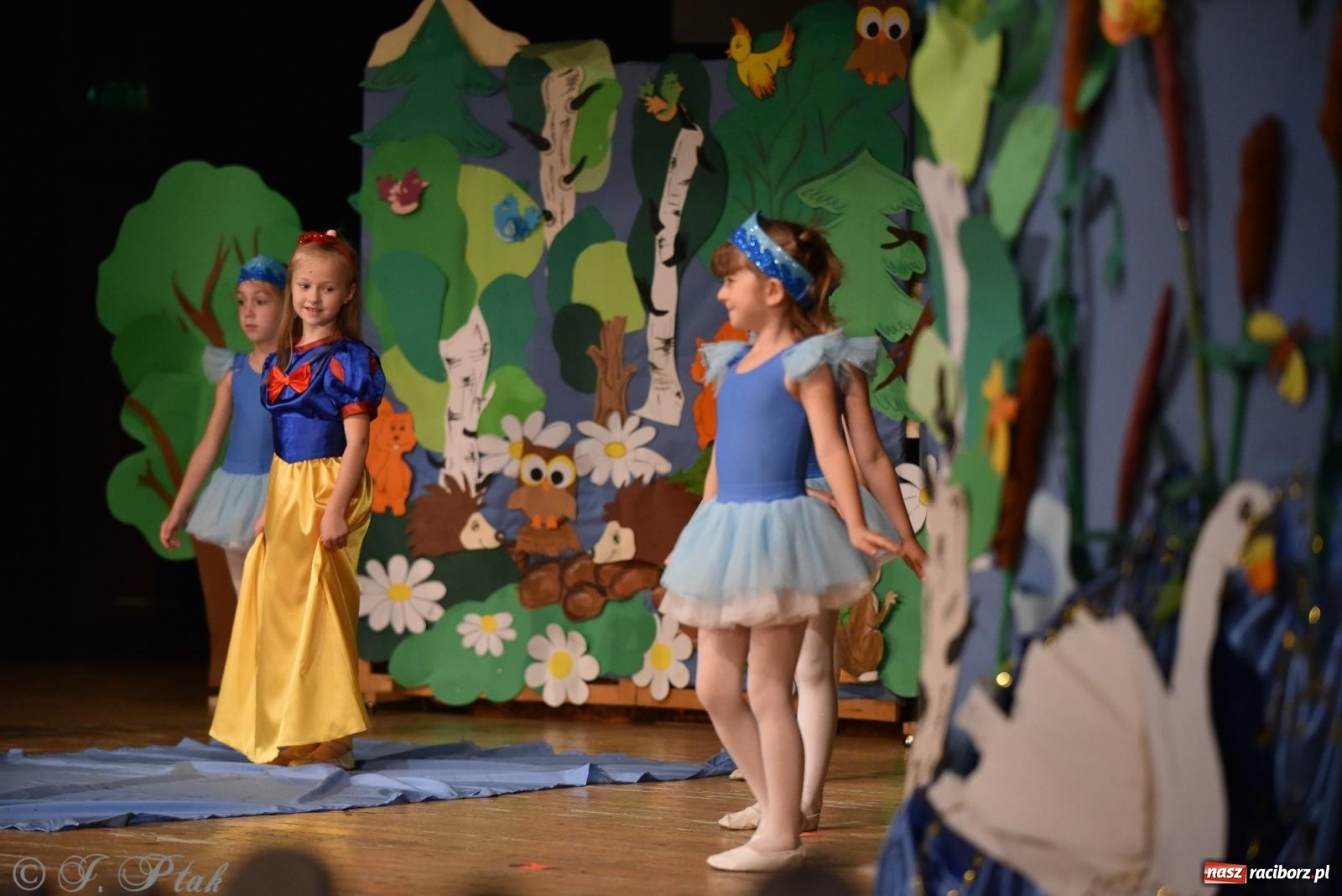 Zdjęcie w galerii na portalu naszraciborz.pl: Królewna Śnieżka na 50. urodziny Przedszkola nr 11 wiadomości z regionu