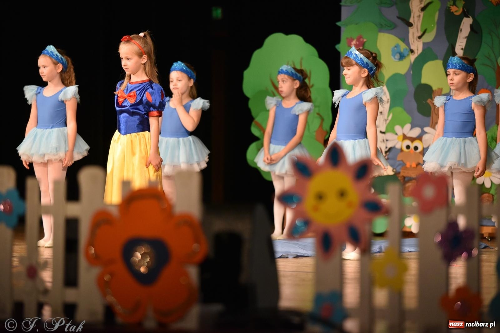 Zdjęcie w galerii na portalu naszraciborz.pl: Królewna Śnieżka na 50. urodziny Przedszkola nr 11 wiadomości z regionu