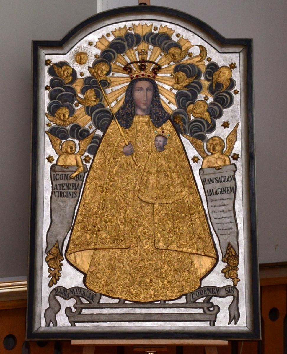 Zdjęcie w galerii na portalu naszraciborz.pl: Maryjne akcenty w raciborskim Muzeum wiadomości z regionu