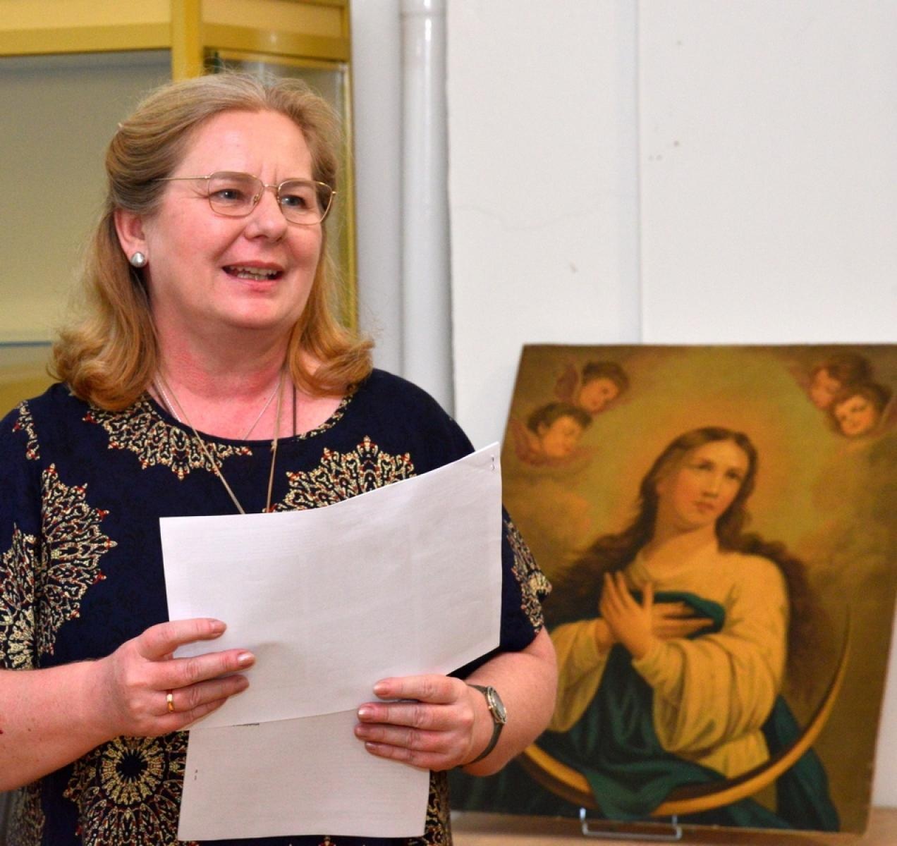 Zdjęcie w galerii na portalu naszraciborz.pl: Maryjne akcenty w raciborskim Muzeum wiadomości z regionu