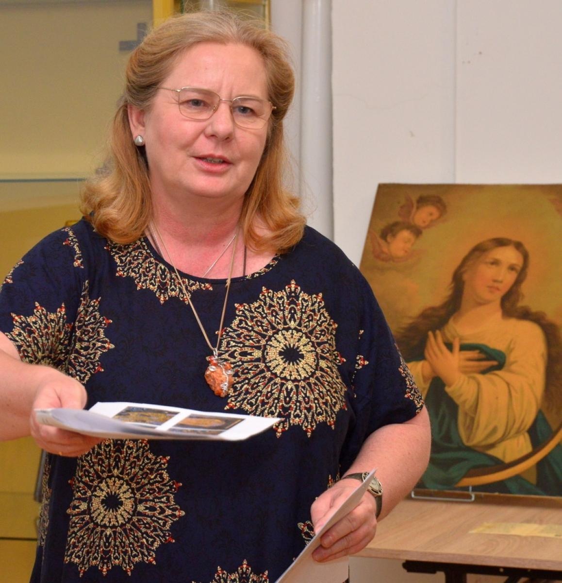 Zdjęcie w galerii na portalu naszraciborz.pl: Maryjne akcenty w raciborskim Muzeum wiadomości z regionu