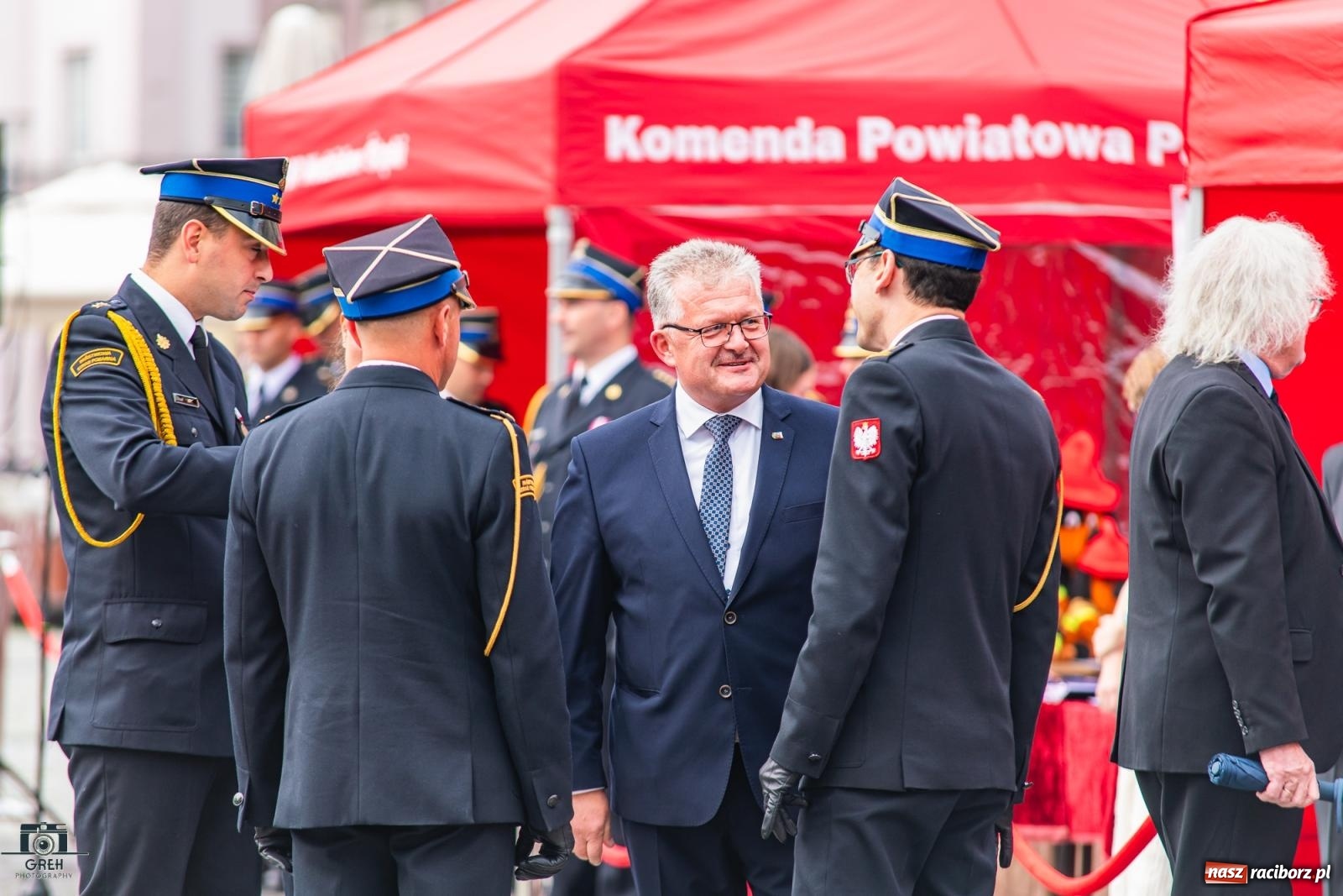 Zdjęcie w galerii na portalu naszraciborz.pl: Strażackie święto na raciborskim Rynku [FOTO i WIDEO] wiadomości z regionu
