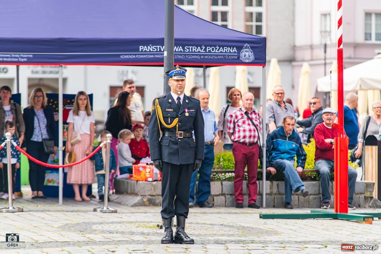 Zdjęcie w galerii na portalu naszraciborz.pl: Strażackie święto na raciborskim Rynku [FOTO i WIDEO] wiadomości z regionu