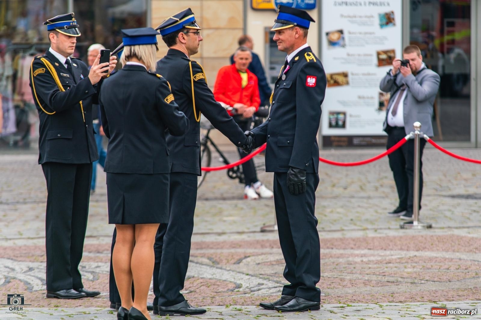Zdjęcie w galerii na portalu naszraciborz.pl: Strażackie święto na raciborskim Rynku [FOTO i WIDEO] wiadomości z regionu