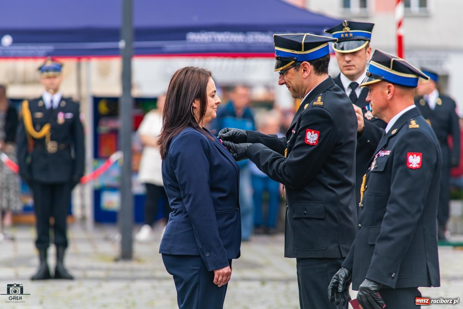 Zdjęcie w galerii na portalu naszraciborz.pl: Strażackie święto na raciborskim Rynku [FOTO i WIDEO] wiadomości z regionu