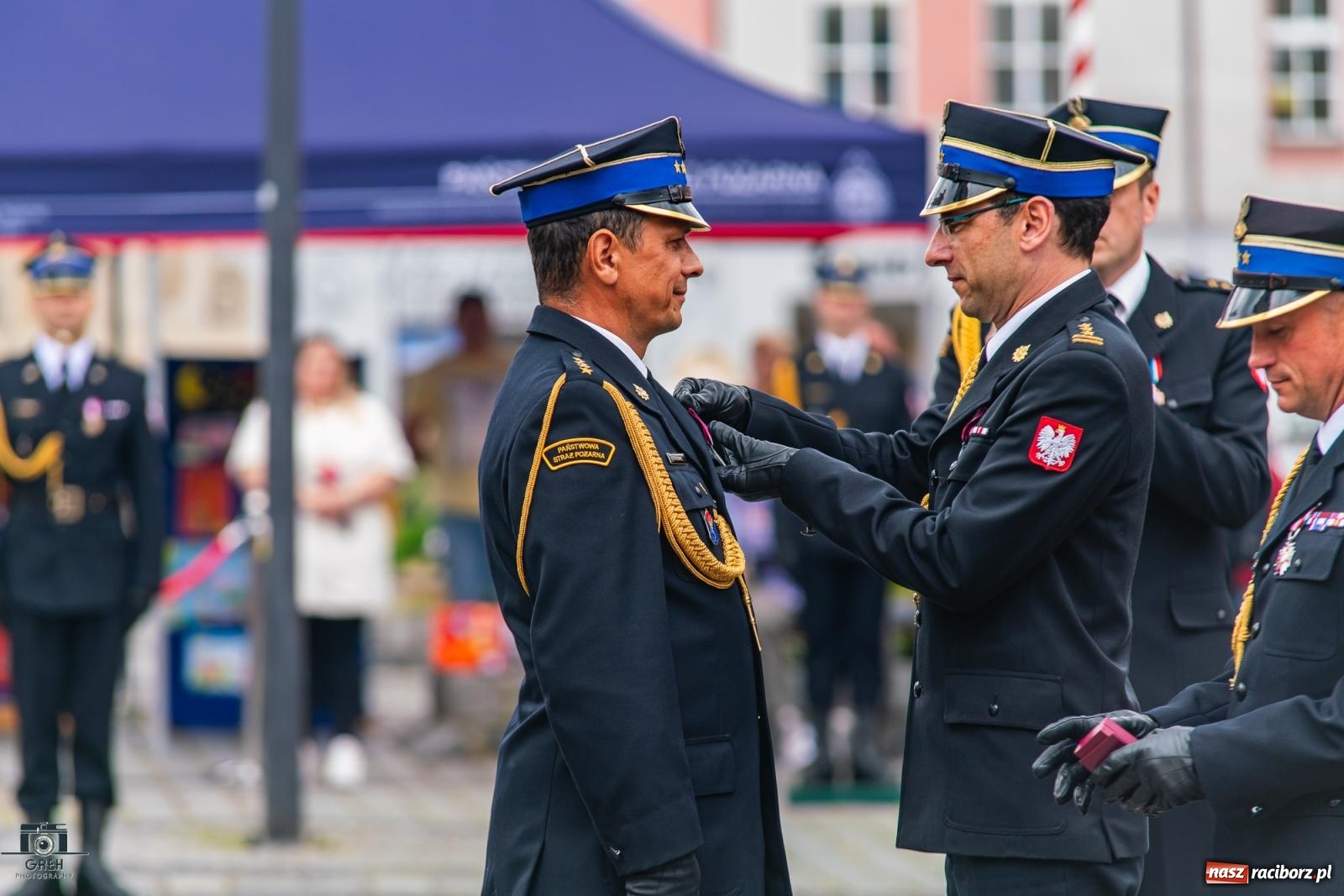 Zdjęcie w galerii na portalu naszraciborz.pl: Strażackie święto na raciborskim Rynku [FOTO i WIDEO] wiadomości z regionu
