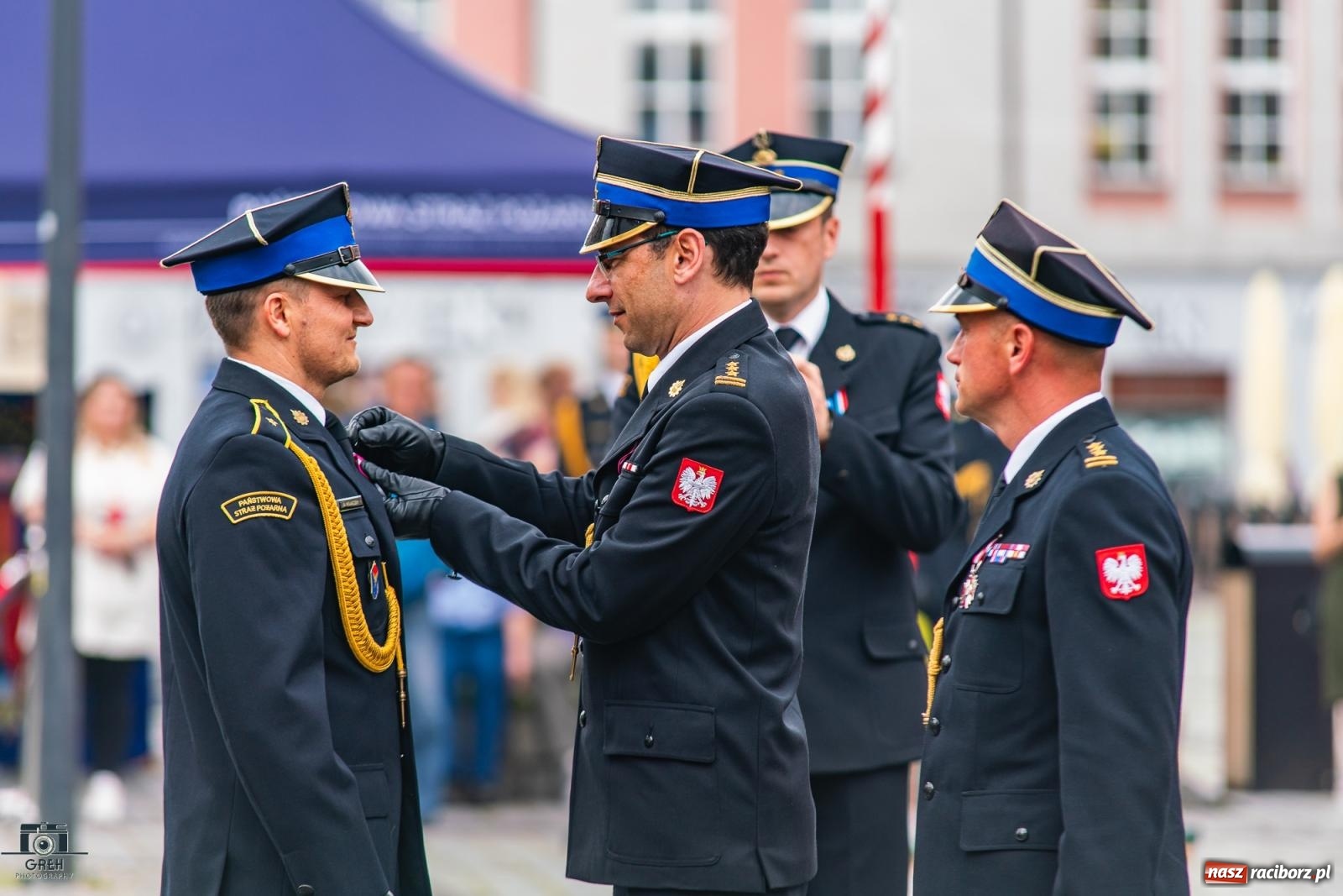 Zdjęcie w galerii na portalu naszraciborz.pl: Strażackie święto na raciborskim Rynku [FOTO i WIDEO] wiadomości z regionu