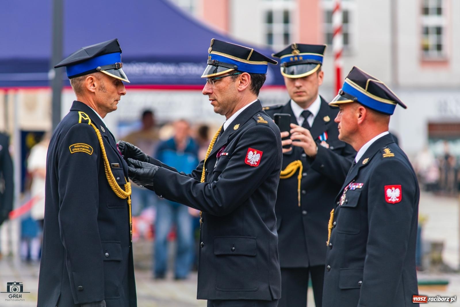 Zdjęcie w galerii na portalu naszraciborz.pl: Strażackie święto na raciborskim Rynku [FOTO i WIDEO] wiadomości z regionu