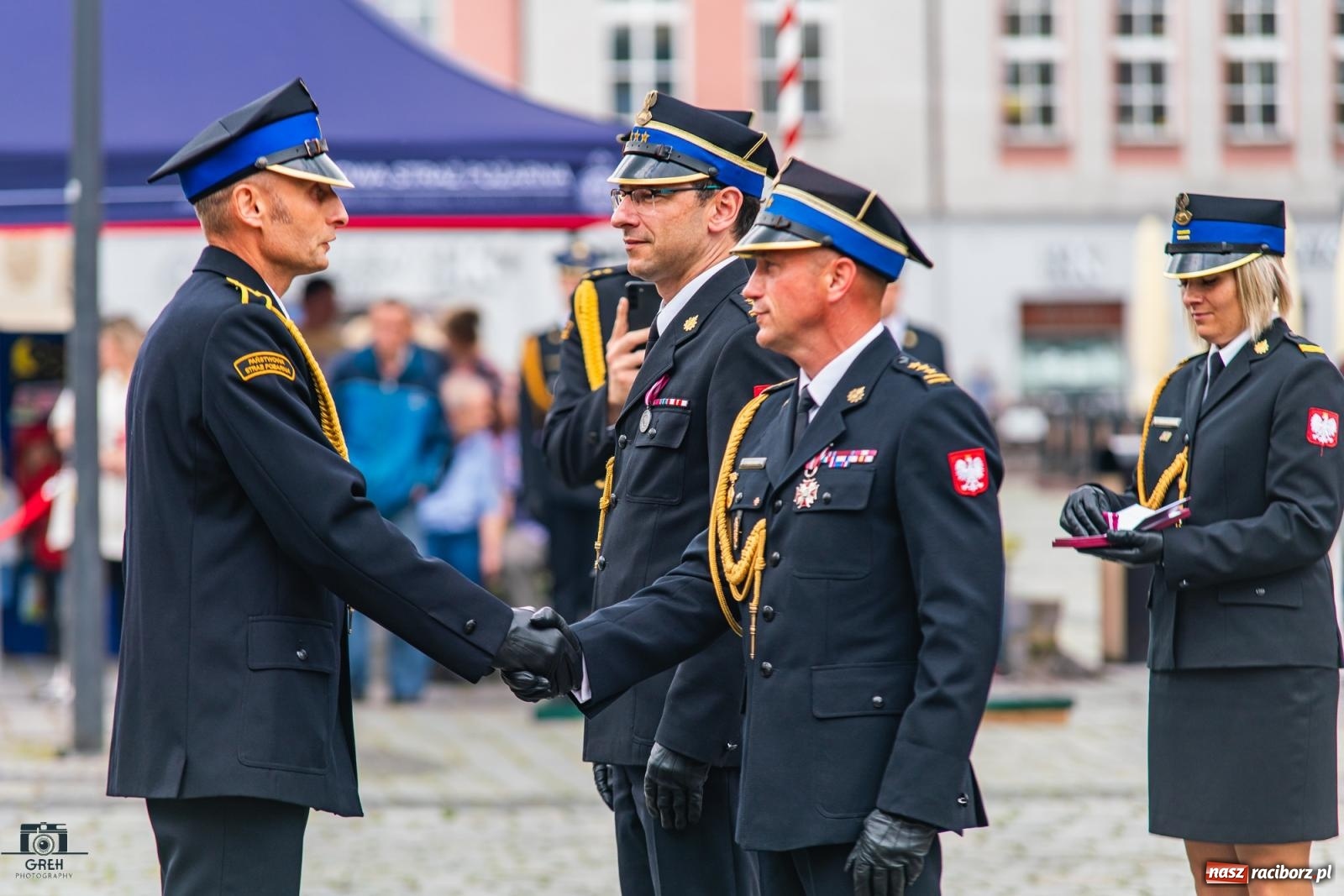 Zdjęcie w galerii na portalu naszraciborz.pl: Strażackie święto na raciborskim Rynku [FOTO i WIDEO] wiadomości z regionu