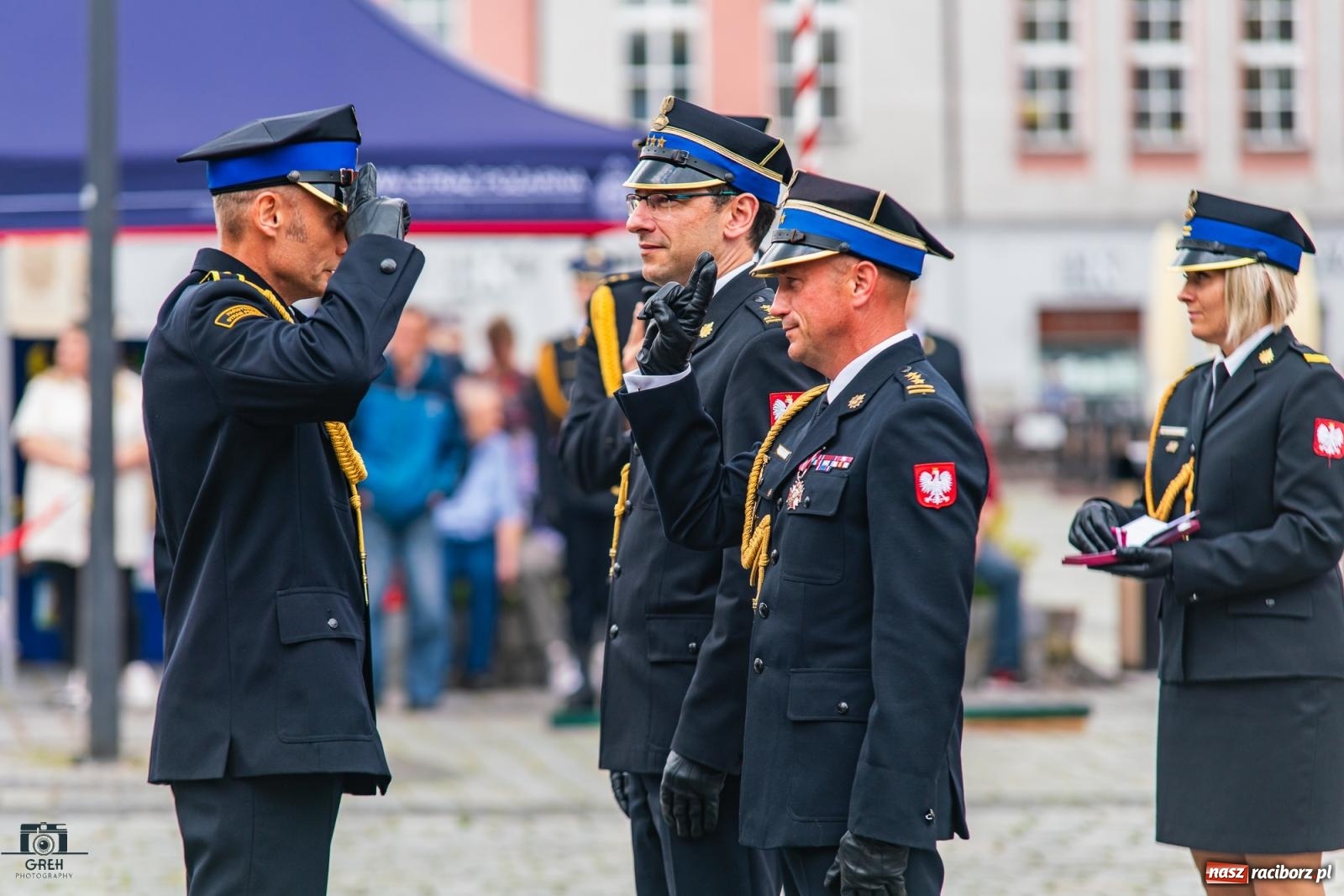Zdjęcie w galerii na portalu naszraciborz.pl: Strażackie święto na raciborskim Rynku [FOTO i WIDEO] wiadomości z regionu
