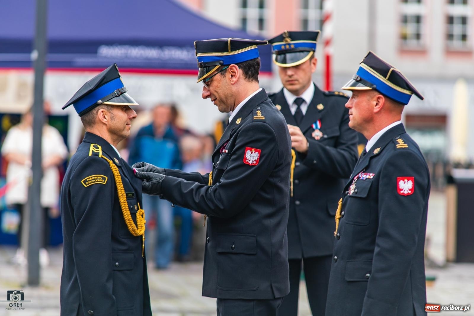 Zdjęcie w galerii na portalu naszraciborz.pl: Strażackie święto na raciborskim Rynku [FOTO i WIDEO] wiadomości z regionu