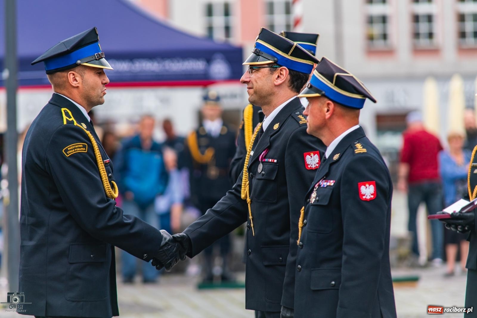 Zdjęcie w galerii na portalu naszraciborz.pl: Strażackie święto na raciborskim Rynku [FOTO i WIDEO] wiadomości z regionu