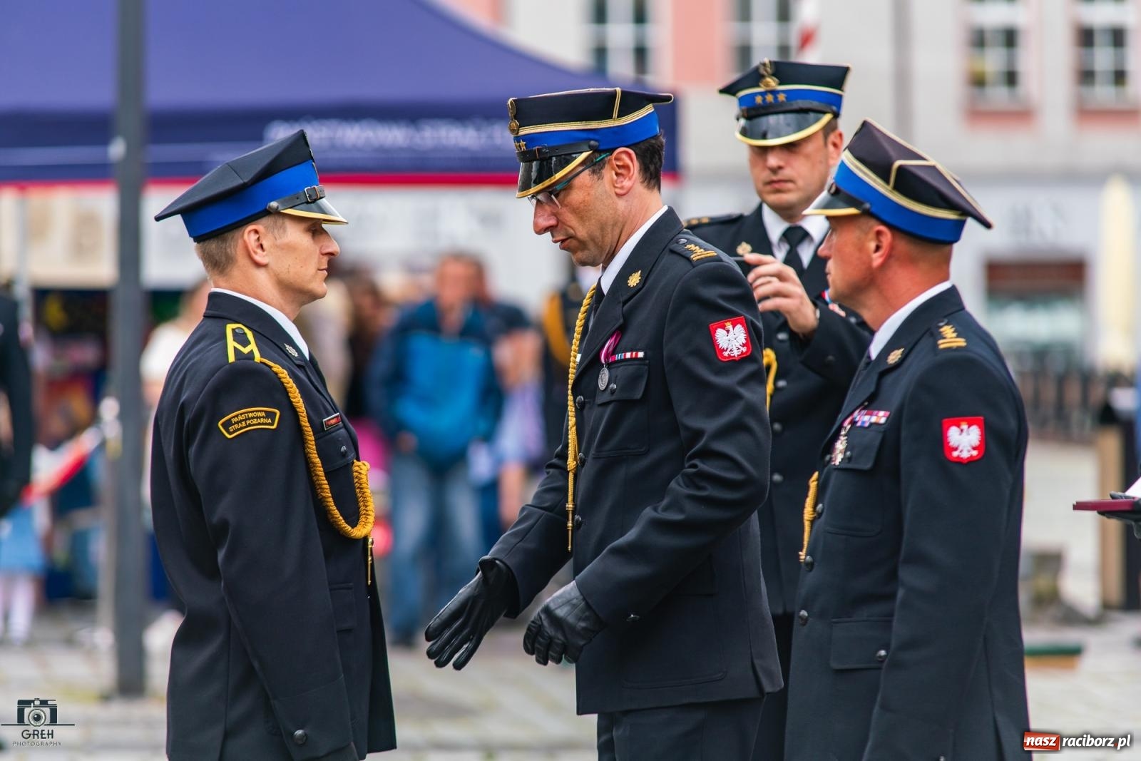 Zdjęcie w galerii na portalu naszraciborz.pl: Strażackie święto na raciborskim Rynku [FOTO i WIDEO] wiadomości z regionu