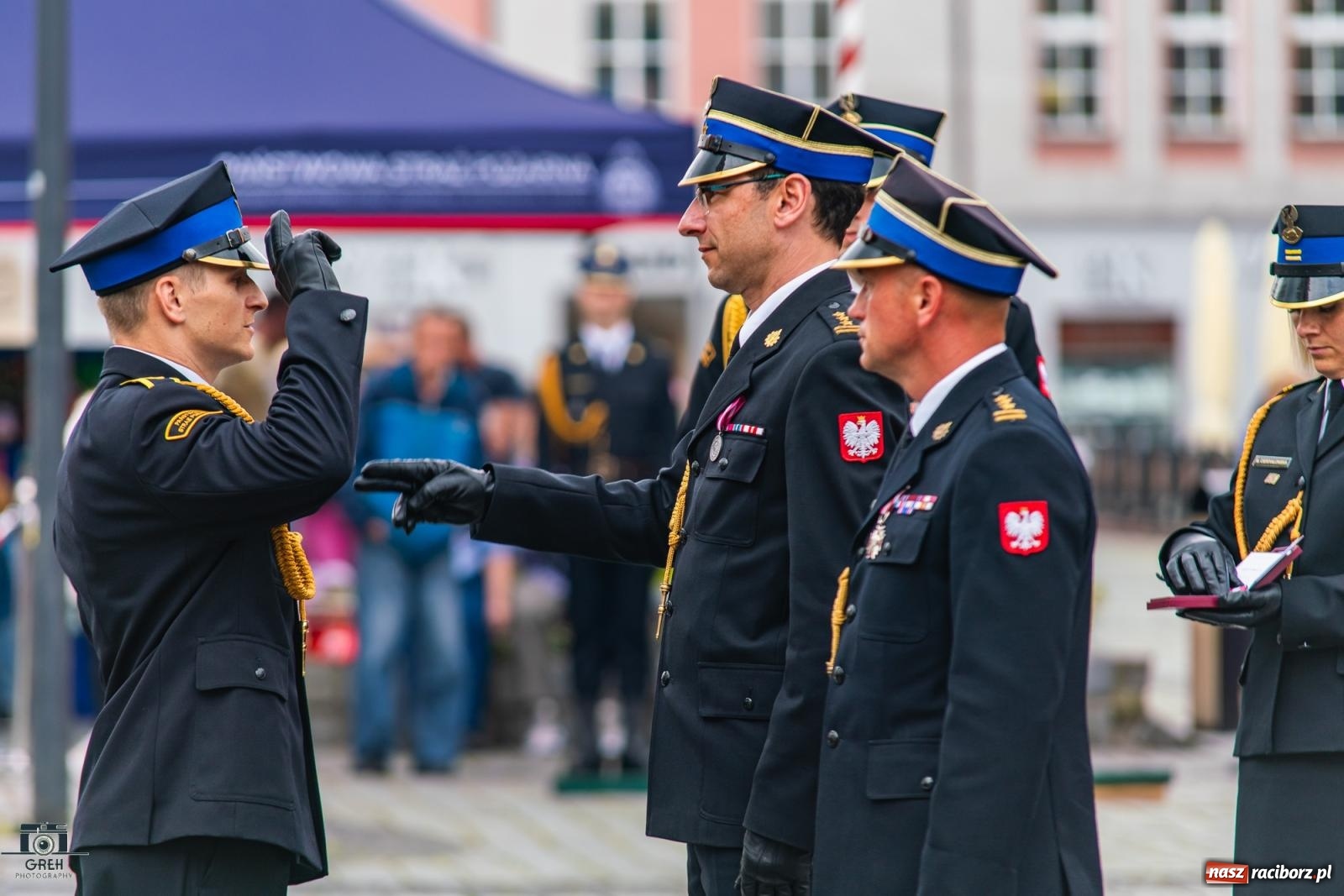 Zdjęcie w galerii na portalu naszraciborz.pl: Strażackie święto na raciborskim Rynku [FOTO i WIDEO] wiadomości z regionu