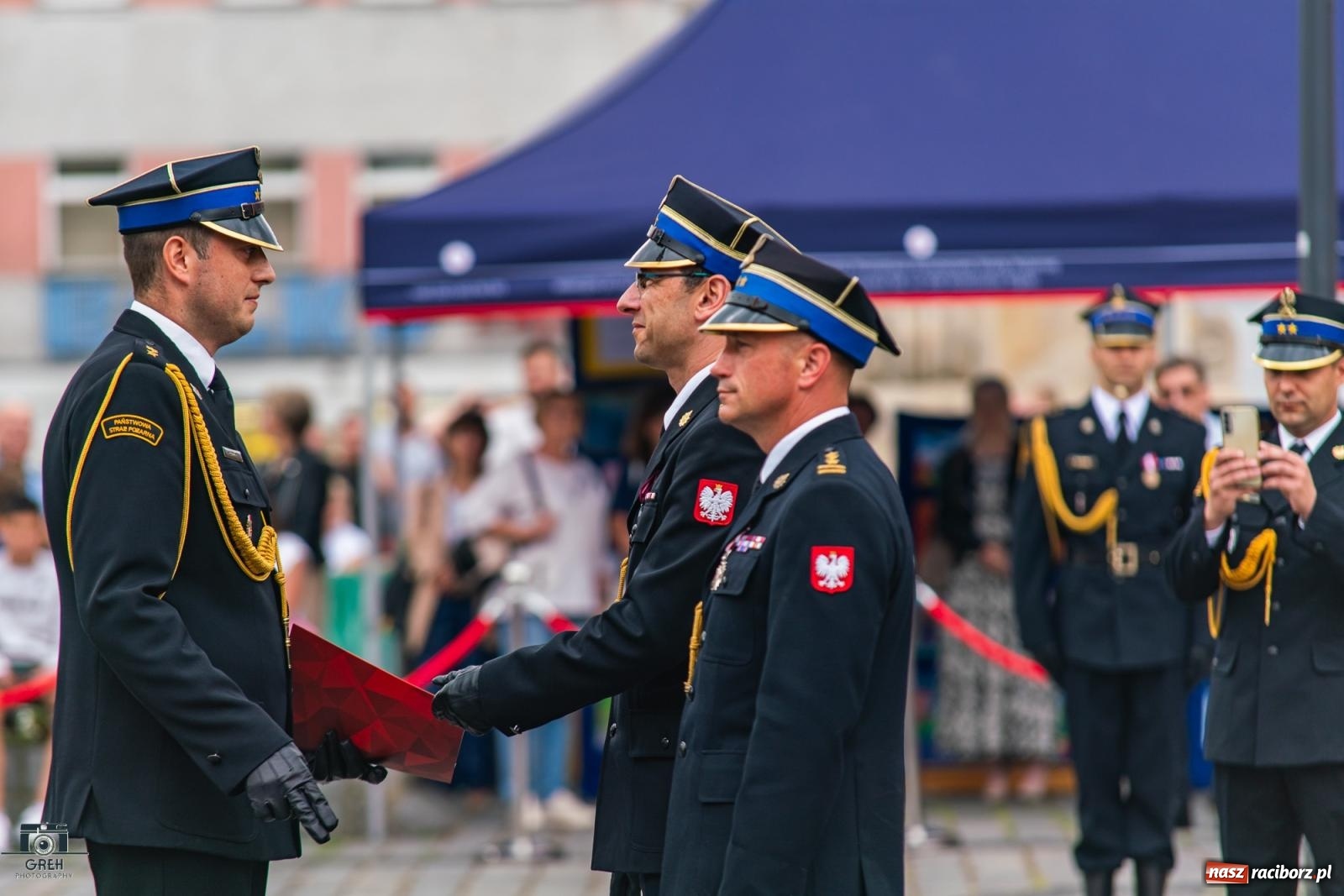 Zdjęcie w galerii na portalu naszraciborz.pl: Strażackie święto na raciborskim Rynku [FOTO i WIDEO] wiadomości z regionu