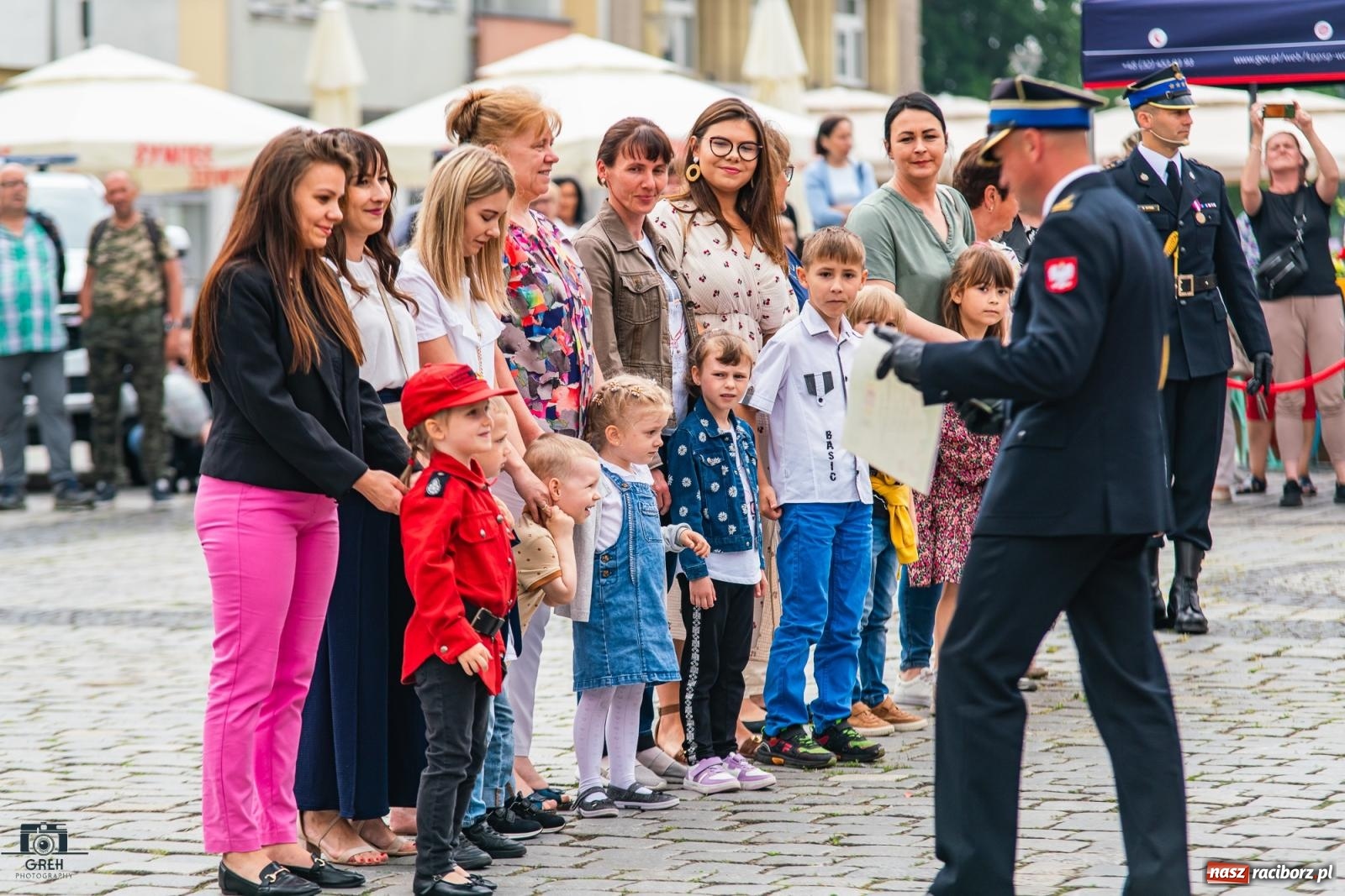 Zdjęcie w galerii na portalu naszraciborz.pl: Strażackie święto na raciborskim Rynku [FOTO i WIDEO] wiadomości z regionu