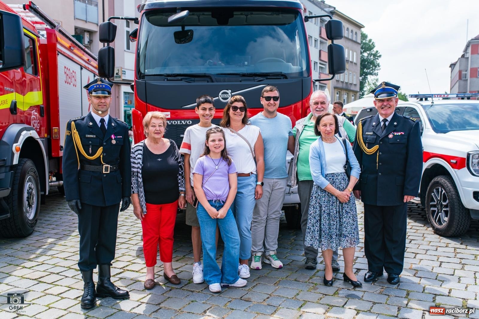 Zdjęcie w galerii na portalu naszraciborz.pl: Strażackie święto na raciborskim Rynku [FOTO i WIDEO] wiadomości z regionu