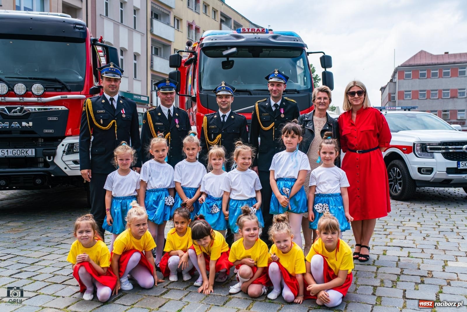 Zdjęcie w galerii na portalu naszraciborz.pl: Strażackie święto na raciborskim Rynku [FOTO i WIDEO] wiadomości z regionu