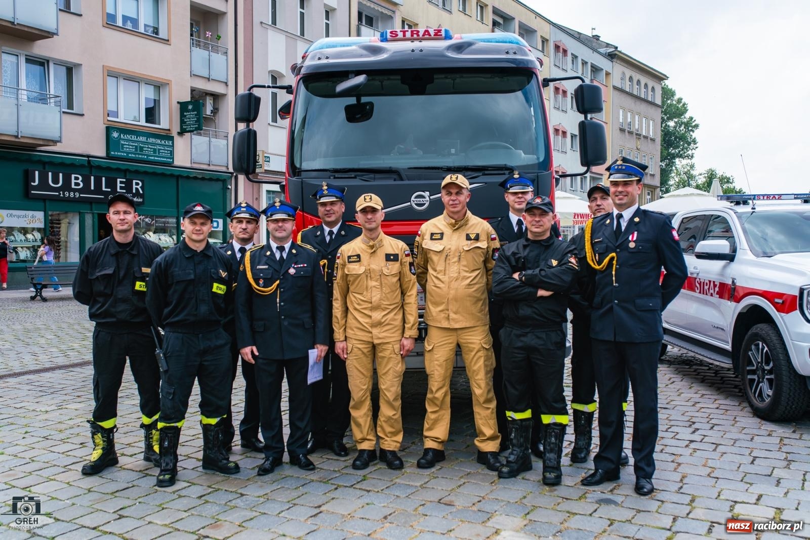 Zdjęcie w galerii na portalu naszraciborz.pl: Strażackie święto na raciborskim Rynku [FOTO i WIDEO] wiadomości z regionu