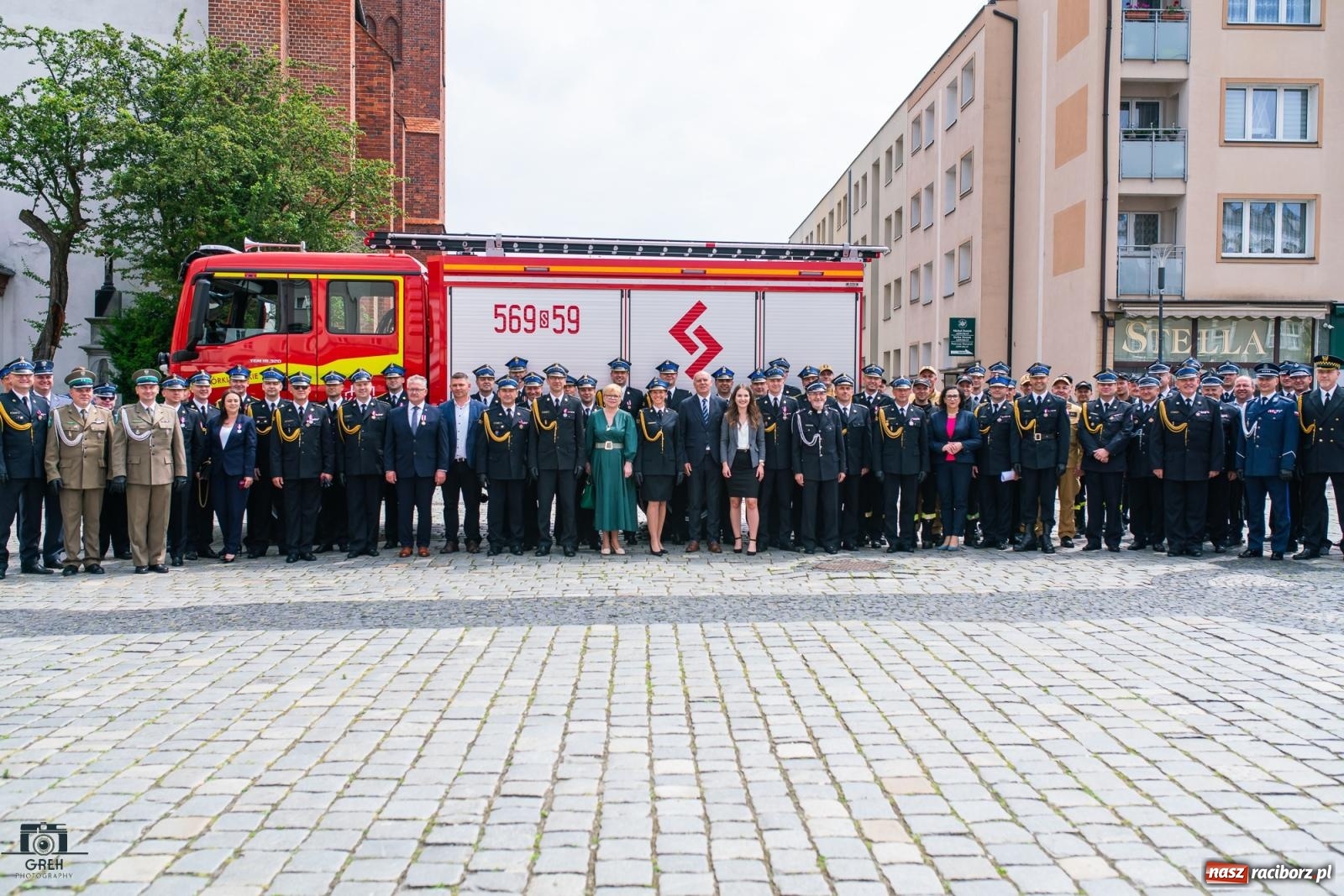 Zdjęcie w galerii na portalu naszraciborz.pl: Strażackie święto na raciborskim Rynku [FOTO i WIDEO] wiadomości z regionu