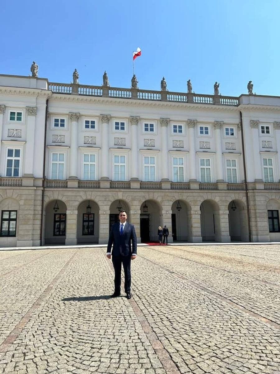 Zdjęcie w galerii na portalu naszraciborz.pl: Radny z Krzanowic wśród najmłodszych w Polsce z zaproszeniem od Prezydenta RP wiadomości z regionu