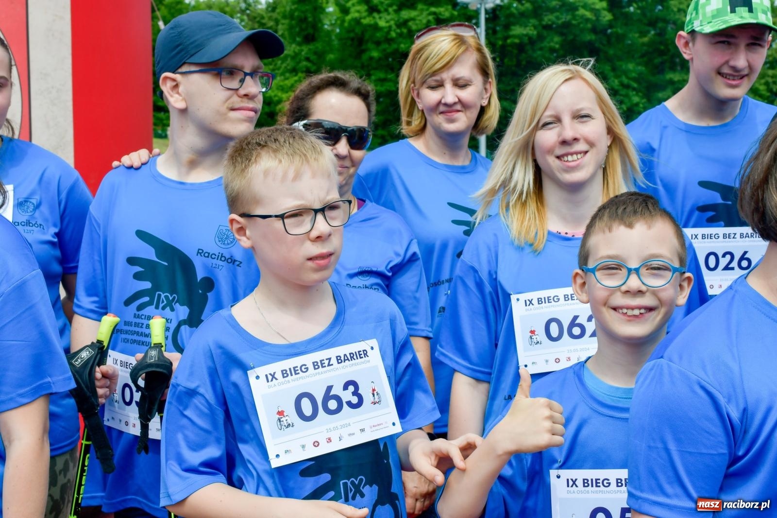 Zdjęcie w galerii na portalu naszraciborz.pl: IX Raciborski Bieg Bez Barier [FOTO i WIDEO] wiadomości z regionu