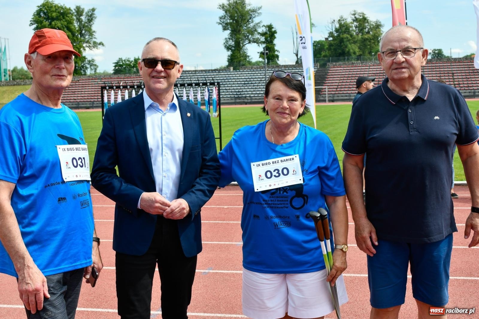 Zdjęcie w galerii na portalu naszraciborz.pl: IX Raciborski Bieg Bez Barier [FOTO i WIDEO] wiadomości z regionu