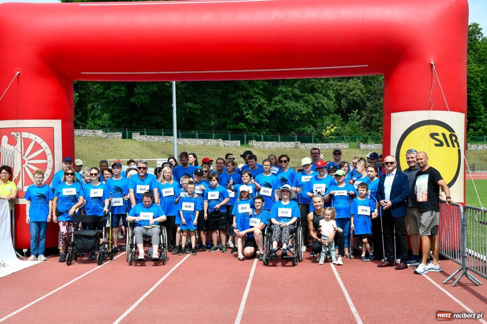 Zdjęcie w galerii na portalu naszraciborz.pl: IX Raciborski Bieg Bez Barier [FOTO i WIDEO] wiadomości z regionu